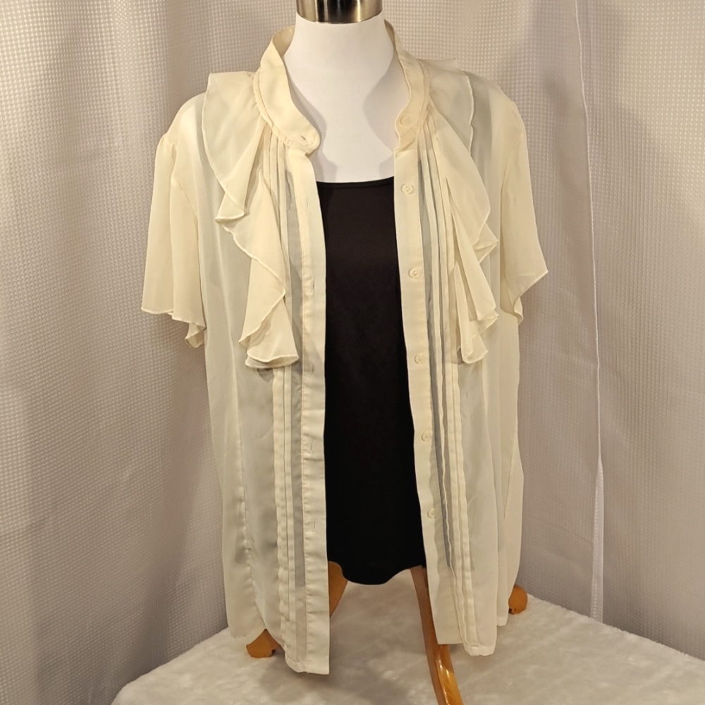 NormaKamali Sheer Woman's Blouse